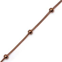 Cadena esfera grande chocolate 24