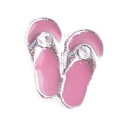 CHARM CHANCLITAS ROSAS