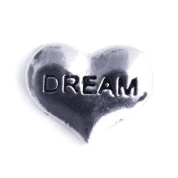 Charm corazon plata dream