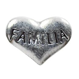 Char corazon plata familia