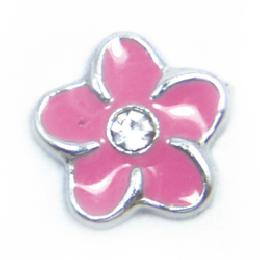 Charm flor rosa