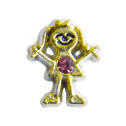 Nila dorada piedra rosa