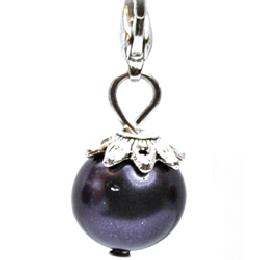 Dangle perla negra