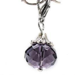 Dangle piedra morada