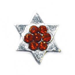 CHARM ESTRELLA PIEDRAS ROJAS 