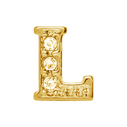 charm L dorada