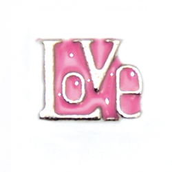 charm love rosa