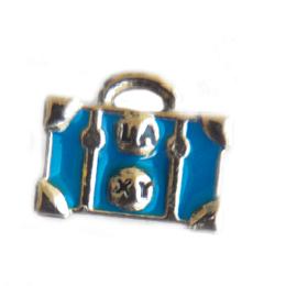 CHARM MALETA AZUL
