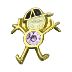 charm Niño dorado Junio