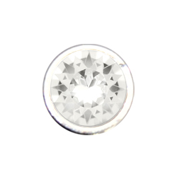 charm Piedra vicelada plata Abril