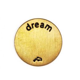 Plate chico dorado dream