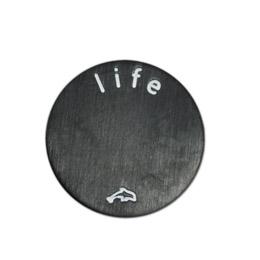 Plate chico negro life