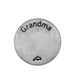 Plate chico plata grandma