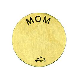 Plate grande dorado MOM