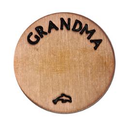 Plate rosa grande grandma