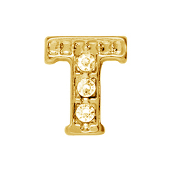 charm T dorada 
