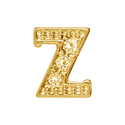 charm Z dorada
